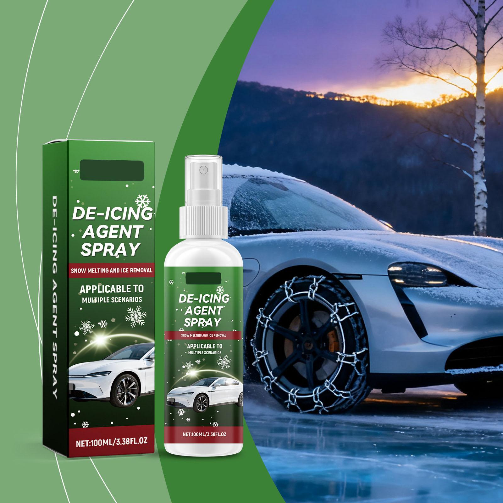 

Car -icing Spray, Car Glass Care, -icing And Antifreeze, -fog And Dusts Prevention, Clear Visibility.100ml One Size