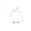 Graceful Bloom Minimalist Fashion Alloy Bracelets Women's Gold 5511817