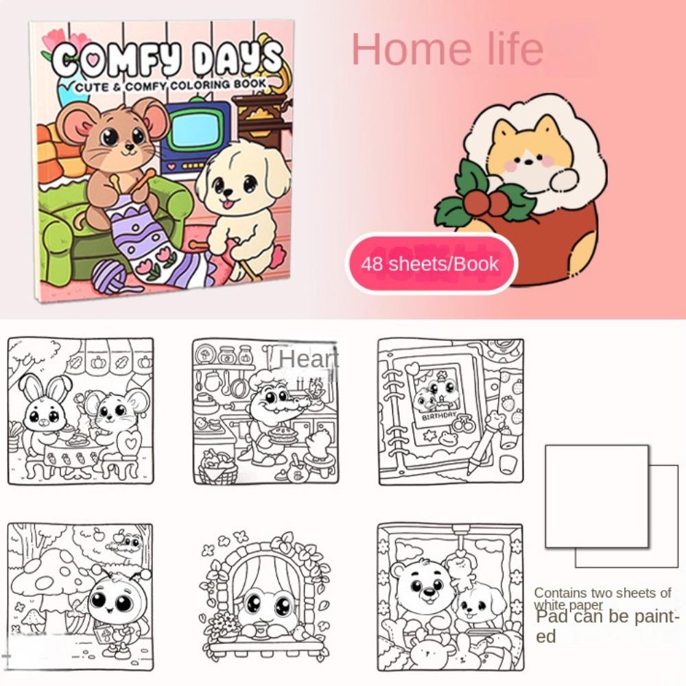 

Монтессори Игрушка Книга для рисования акварелью Карманная Книга для гуаши Граффити Книга для раскрашивания Малыш style B