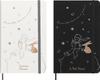 Moleskine Der Kleine Prinz Notizbuch Schwarz In Limitierter Auflage Undatierter Wochen-Monatskalender large/A5 Fester Hard Cover Einband Liniert Grau
