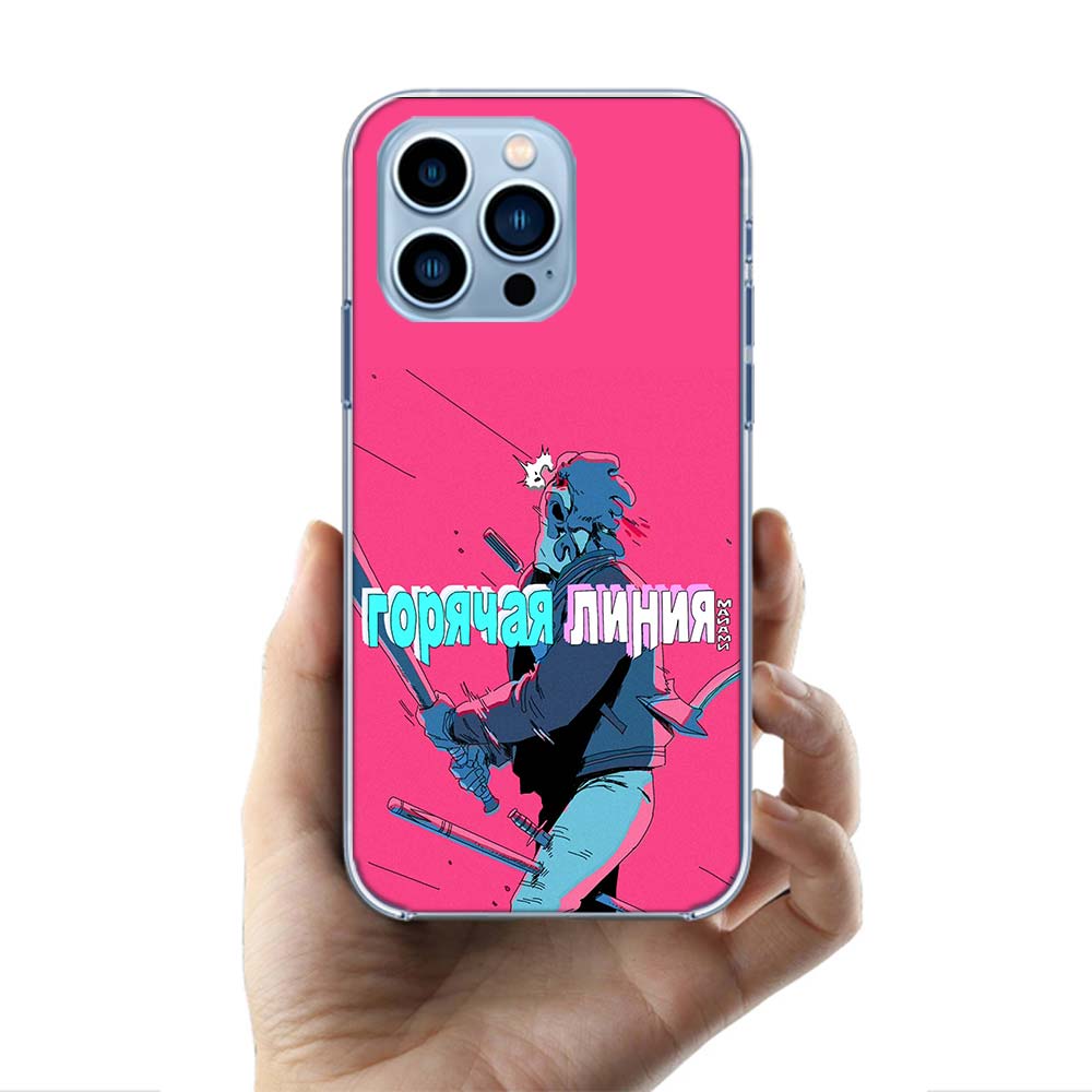 Game Hotline Miami Cases Phone Case For Iphone 17E 16E 17 Air 16 Pro Max 15 Pro 14 Plus 11 13 12 Mini Cover Cases Compatible wit