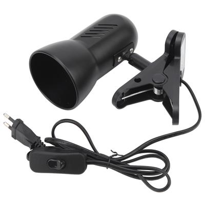 LED Klemm-Arbeitsleuchte 360 Grad Drehbarer Kopf E27 Tischlampenfassung Plug and Play Clip On Lesen