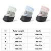 4Pcs Breathable Dog Mesh Shoes Non-Slip Foot Covers Fashion Dog Paw Protectors  Walking Running