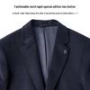 MONTAGUT Men's Luxury Winter Wool Cashmere Silk Suit