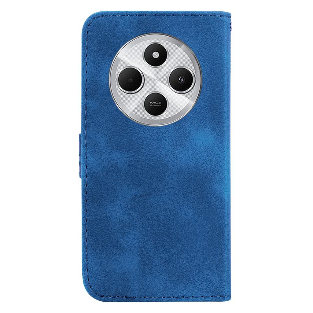 For Xiaomi Poco C75 4G/Redmi 14R 5G/14C 4G Stand Case 7-Shaped Pattern Imprint Leather Phone Cover