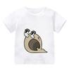 New Alphabet Lore T Shirt Print Cartoon Casual Summer Children Short-sleeved Anime T-shirt Kids Clothes Boy Game Series T Shirt