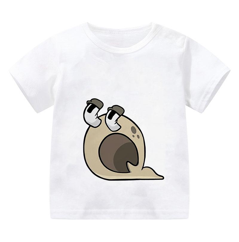 New Alphabet Lore T Shirt Print Cartoon Casual Summer Children Short-sleeved Anime T-shirt Kids Clothes Boy Game Series T Shirt