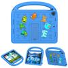 For Apple iPad 10.2 2019 2020 2021 7th 8th 9th Gen A2197 A2270 A2602 Case Kids Safe Cartoon Letter Portable EVA Shockproof Stand Tablet Cover