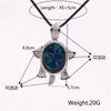 Shell Material Turtle Necklace Stylish Pendant Ornament Christmas New Year Birthday Gift