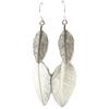 Les Trésors De Lily [N6299] - Silver 'Navajo' Earrings
