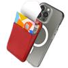 Sinjimoru MagSafe Compatible iPhone Card Case with Magnetic Phone Card Holder with SUICA Pass and Back Credit Card Pocket for iPhone 16 Pro and iPhone