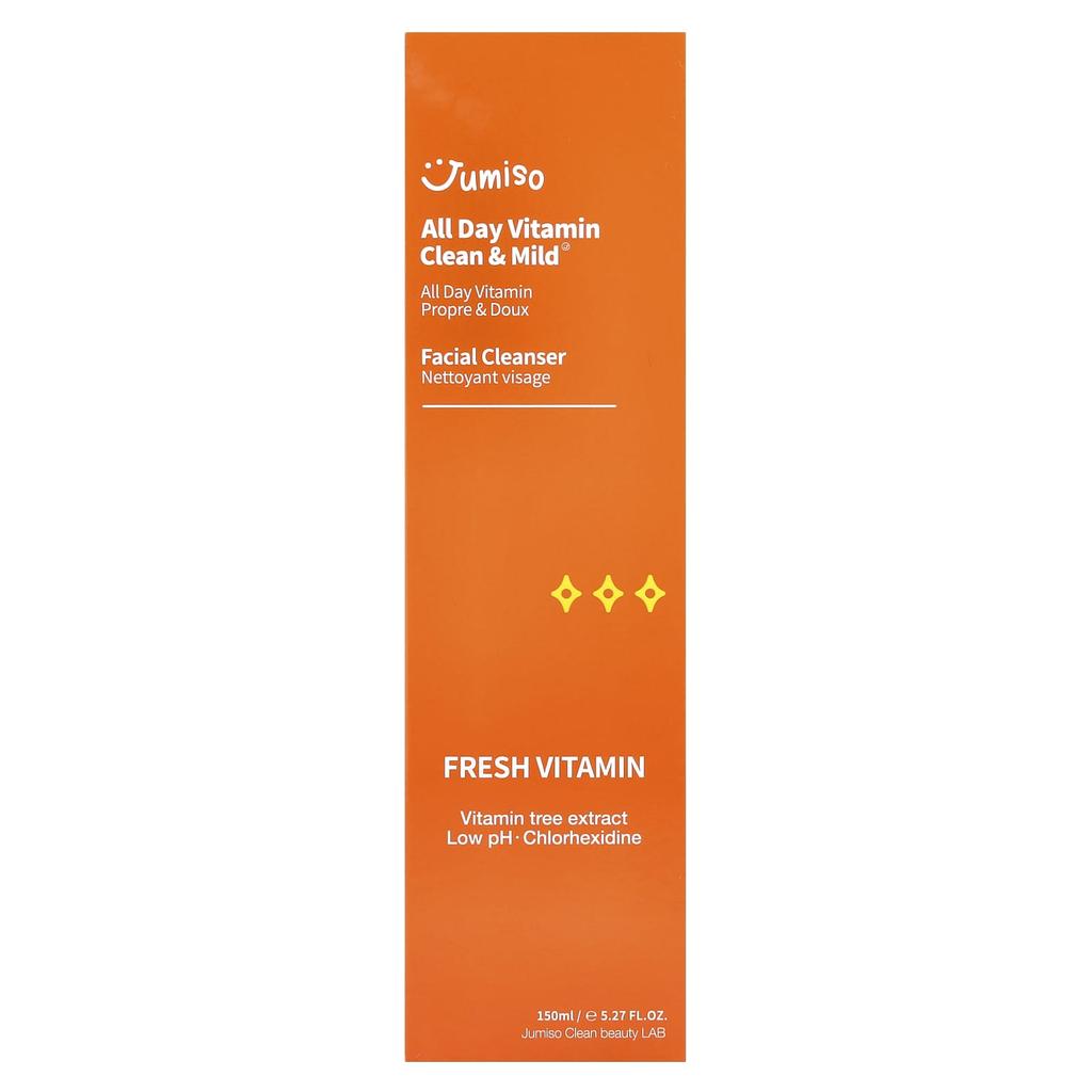 All Day Vitamin Clean & Mild Facial Cleanser, 150Ml(5.07Fl Oz)