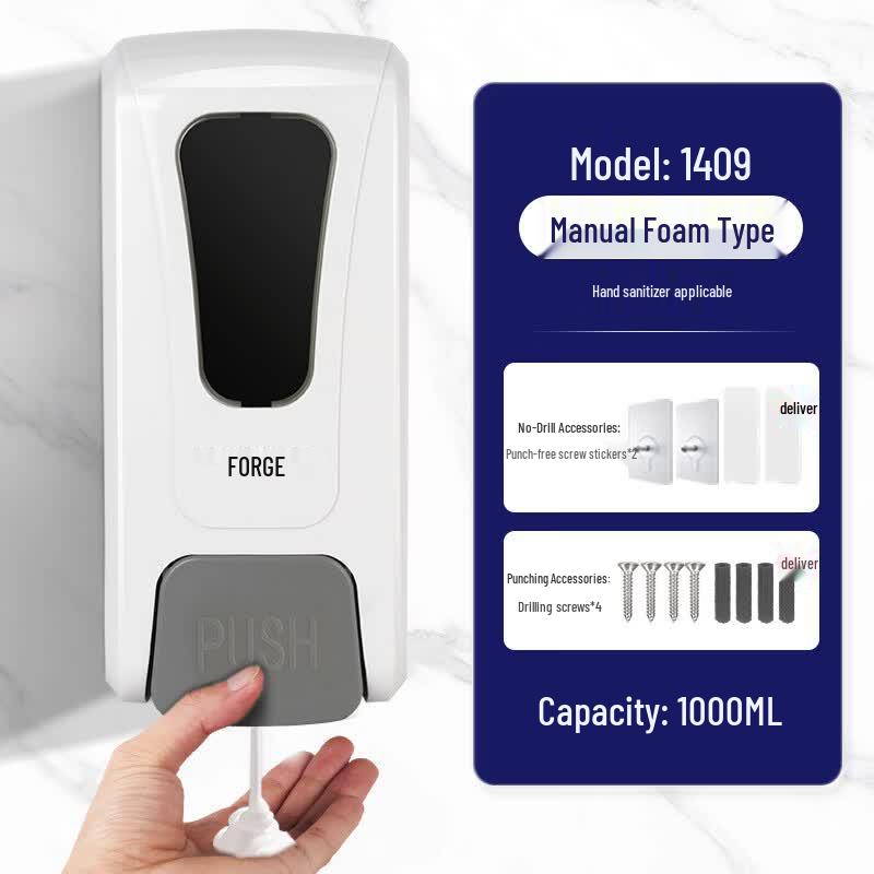 AKIRO Automatic & Manual Foam Soap Dispenser F1409
