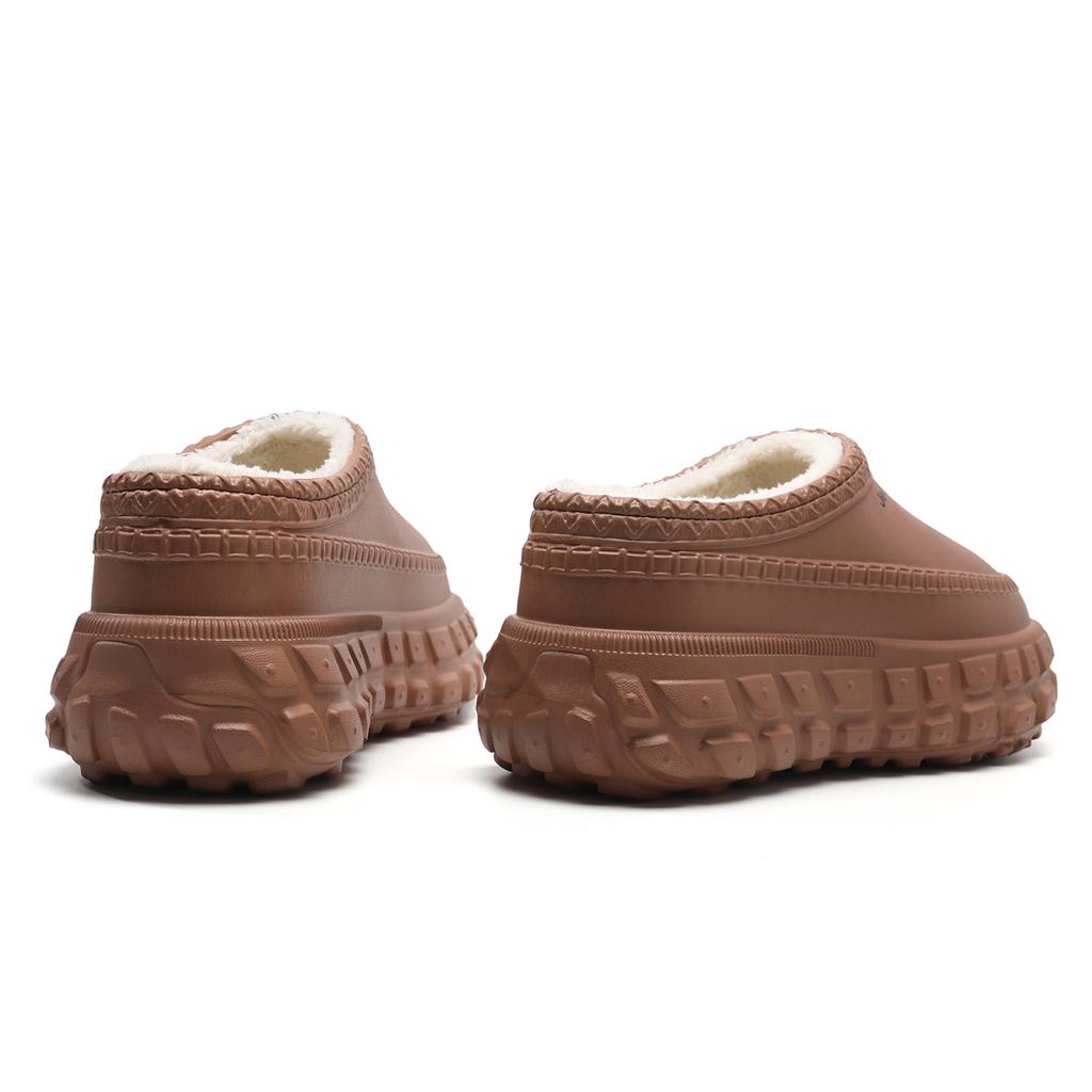 Jeep Cotton Shoes Series Fleece EVA Non-Slip Chef Shoes Unisex Shoes Brown P750N14903-3