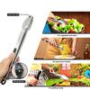 Extra Long Stainless Steel BBQ Tongs Salad Food Clips Bread Pasta Serving Tongs Non-Stick Kitchen Cooking Tools