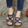 2026 Women'S Slippers Sandals Walking Slipper With Arch Support Non Slip And Breathable Retro One Foot Flip Flops Fashionable