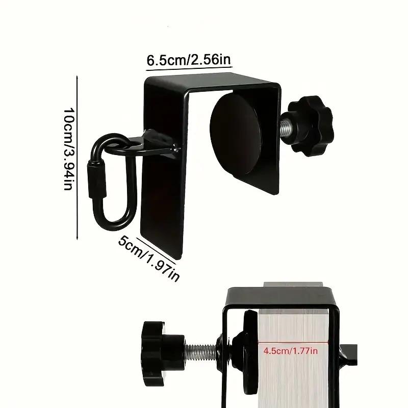 Heavy Duty Iron Door Anchor for Resistance Band - Adjustable Door/wall Installation, with Adjustable Height, Suitable for Yoga, Pull-up, Leg Lifting