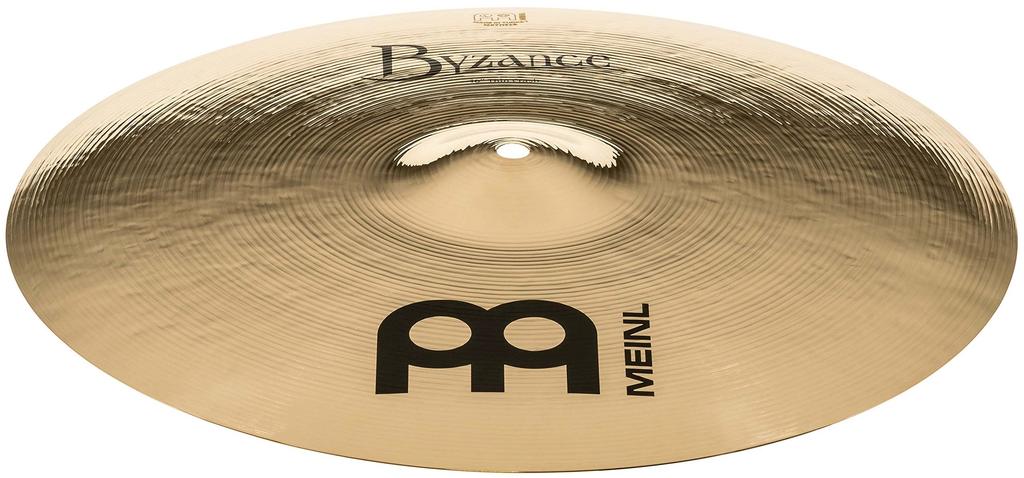 MEINL Byzance Brilliant Series Crash Thin Crash Cymbal, 16" B16TC-B