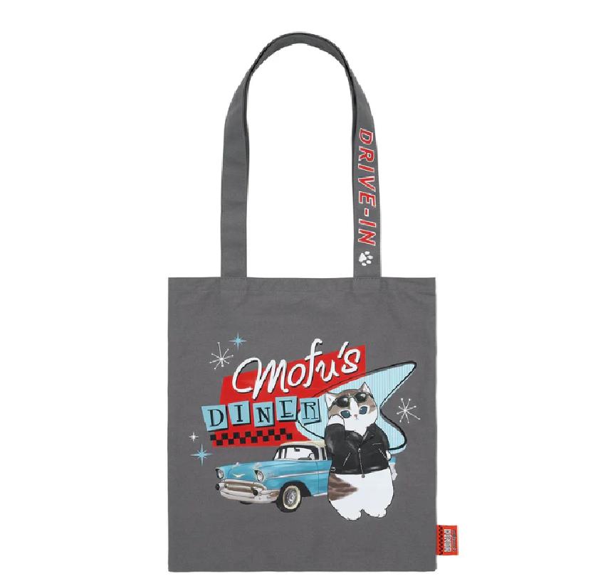 

mofusand Daily Use Tote Bag Diner ( Leather Jacket ) Japan NEW