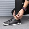 Mode Sneaker Herrenschuhe Marke Weiches Leder Herren Freizeitschuhe Männliches Schuhwerk
