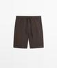 Masimodutti 100% Linnen Bermuda Shorts