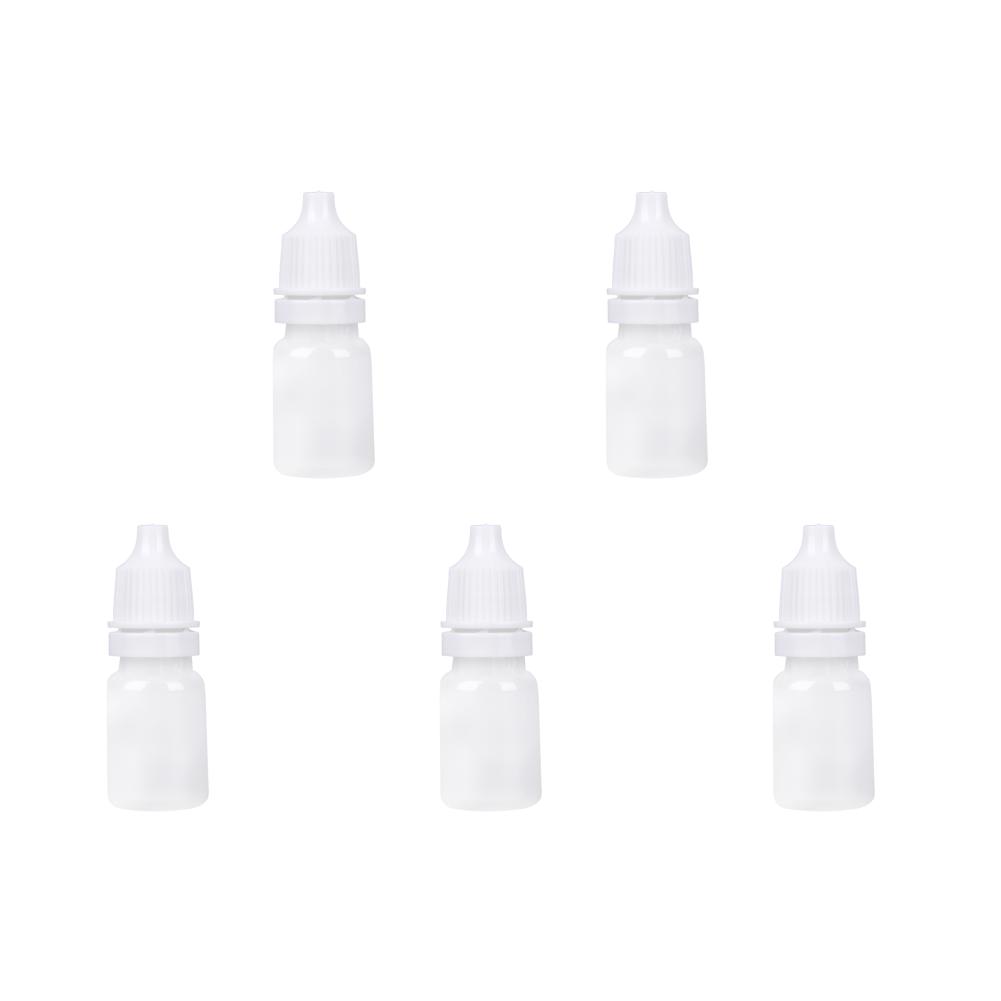 50pcs 5/10/15ml Eye Dropper Bottles Squeezable Eye Drop Bottle Portable Eye Liquid Dropper for Solvents Essence Eye Drops Saline