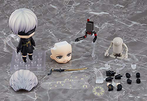 Nendoroid NieR Automata 9S 9 S Plastic Painted Movable Figure for Resale [Yorha No. Type] Non-scale