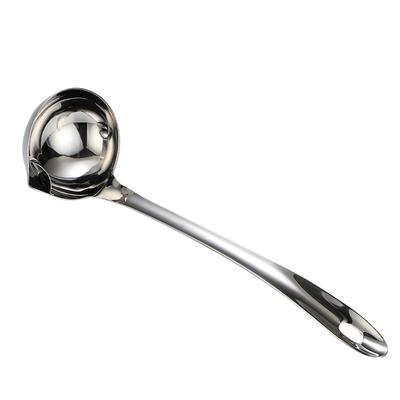 Scolapasta per zuppa, cucchiaio, cucchiaio, separatore di grasso per zuppa in acciaio inossidabile