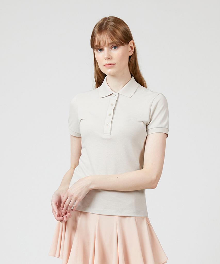 A Ben Women'S Paper Light Polo Shirt Beige