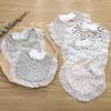 Printed Bib for Baby Newborns Drooling Bib Cotton Burp Cloth With/without Headwear Soft & Comfortable Feeding Towel