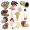 1Pcs Artificial Mushroom Model Plaything Figures Creative Household Display Prop Lifelike Fungi Decoration Lifelike Faux Mushroom Ornament