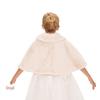 Girls' Princess Dress Shawl, Flower Waistcoat, and Cape Accessories