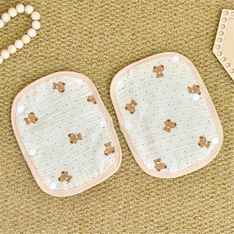 Soft Breathable Cotton Baby Strollers Accessories Set Easy To Install Baby Strollers Handle Cover Set for Safety & Comfort