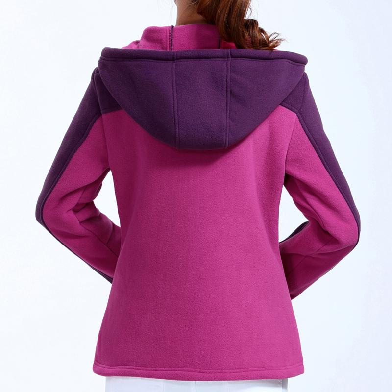 Spring Autumn Women Hoodies Casual Female Jackets Hooded Warm Zipper Coat Woman Sweatshirt