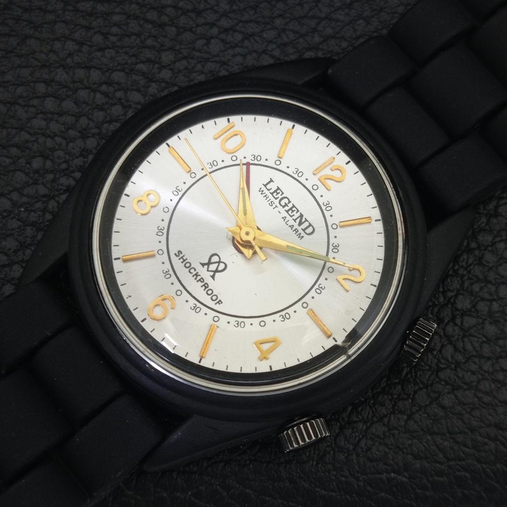 REFURBISHED VINTAGE LEGEND HAND-WINDING SWISS MENS ALARM WATCH A707547-1