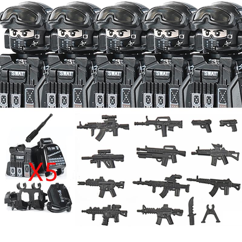 Urban Area High-Quality Police High-Quality Special High-Quality Forces High-Quality Swat High-Quality Figures High-Quality Building High-Quality