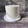 Fetta di Torta Simulazione Embione Falso 6/8 Pollici Crema Bianca Schiuma Decorazione Fai da Te Oggetto di Scena Vetrine Panetteria Baby Shower Photo Booth