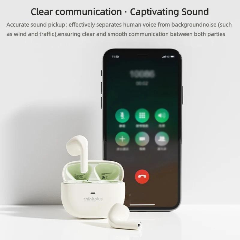 New Lenovo LP31 Pro Wireless Bluetooth 6.0 Earphones TWS HiFi Stereo Headphone Noise Reduction Earbuds Gaming Sport Headset with Mic