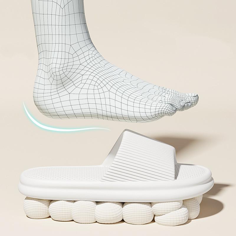 Mode Whoholl Marke 2024 Hausschuhe Damen Herren Sommersandalen Weiche EVA Pantoletten Strand Zehensandalen Paare Badezimmer Rutschfeste Schuhe 36-45