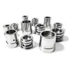 Herramienta de Montaje de Matrices de Prensado para Botones de Aluminio Cubiertos de Tela para Forma Redonda de Botón Accesorios de Costura 16L-44L