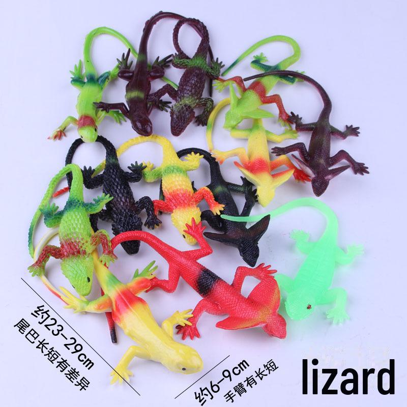 Novel Spoof Lizard & Spider Simulation Trick Toys - Soft and Fun