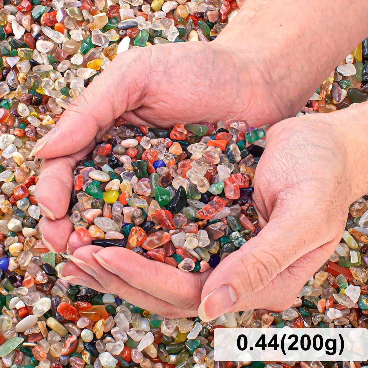 

0.44LB(200g) 0.2-0.5mm Natural Aquarium Sand - Fish Tank Bottom Substrate & Horticultural Decorative Stone for Flowerpots ZSY