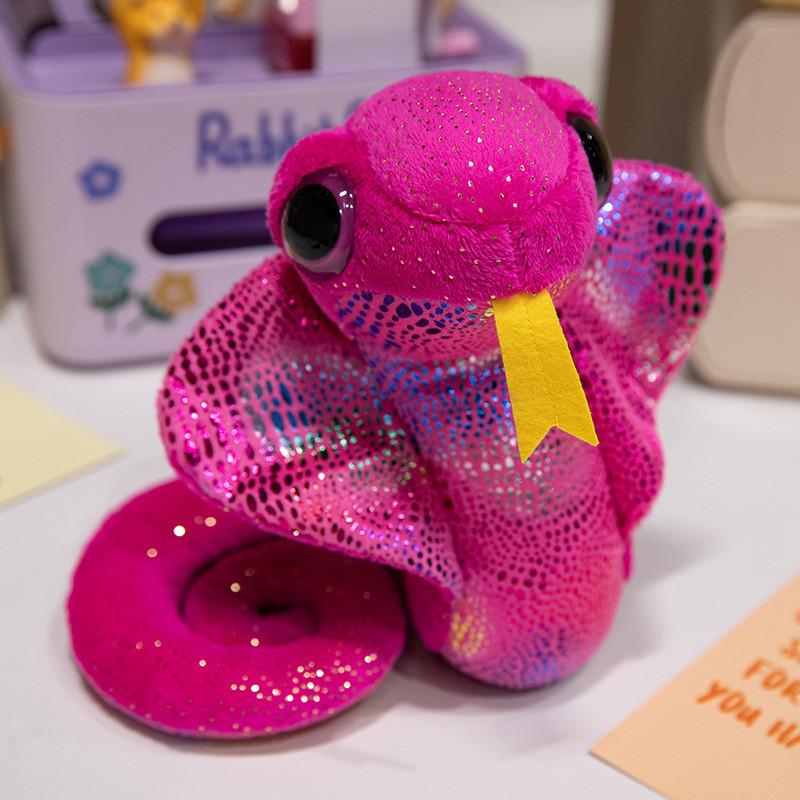 Adorable Plush Snake Doll Soft And Cuddly Serpent Toy For Kids In Various Colors