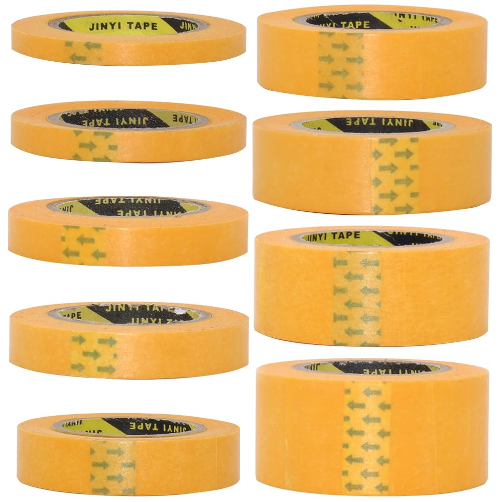 

Masking Tape for Model Set of 9 30mm Painting, Sizes, Widths 6mm, 8mm, 10mm, 12mm, 15mm, 18mm, 20mm, 24mm,