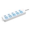GN-316 Power Strip with Individual Switches CN Plug (adapter Included)