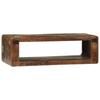 TV Stand Multicolored 80 X 30 X 25 Cm Solid Reclaimed Wood