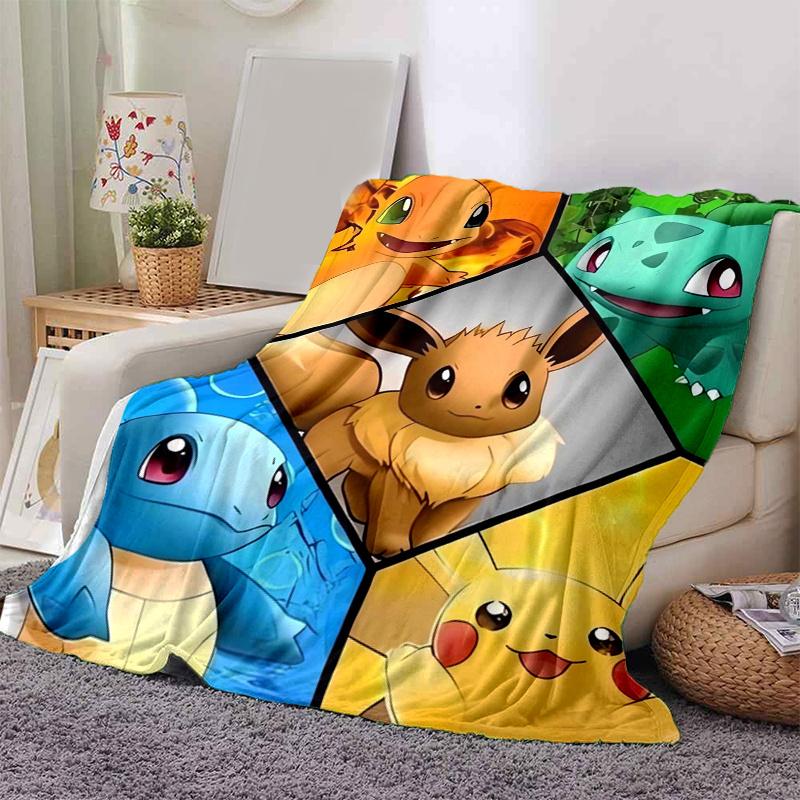 

1pc Pikachu Electric Blanket, Home Decor, Couch Throw .B082 80x120cm