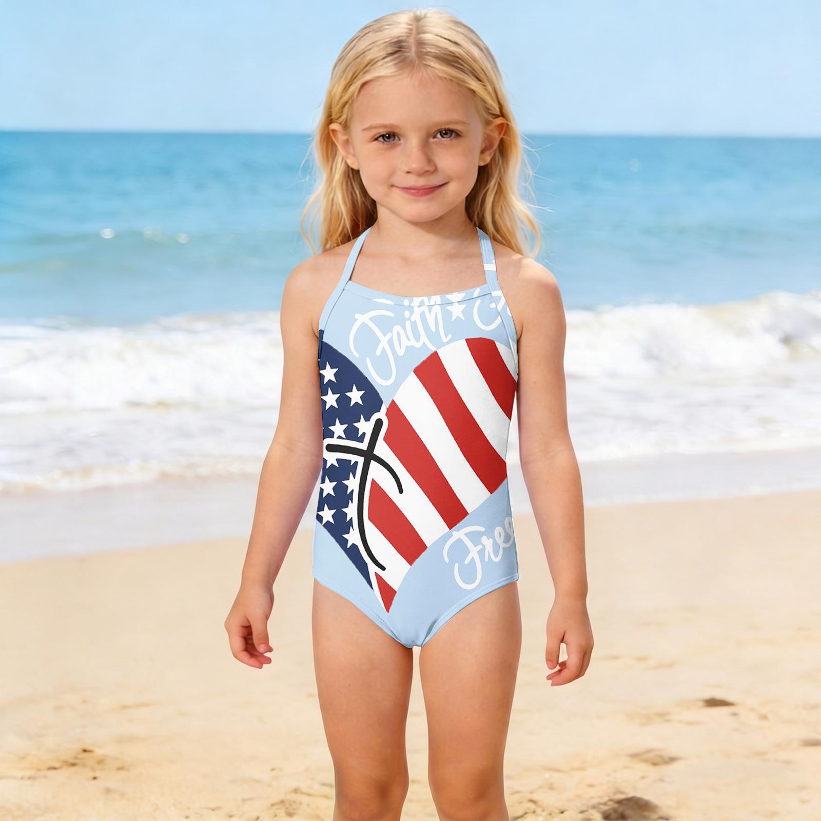 

Девичий Бикини Комплект - Подростковый Купальник Раздельный Купальник Подростковый Купальник Для Девочек 120 синий