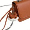 Cute Husky Puppy Design Keychain For Keys Bags Car Decoration Soft PU Leather Keyring Fashionable Accessory Gift