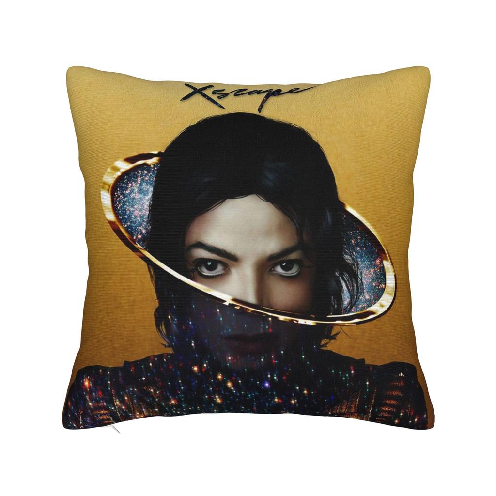 MJ Pop King Square Pillow Case Cushion Cover Custom Polyester Decorative Pillowcase for Sofa Cm
